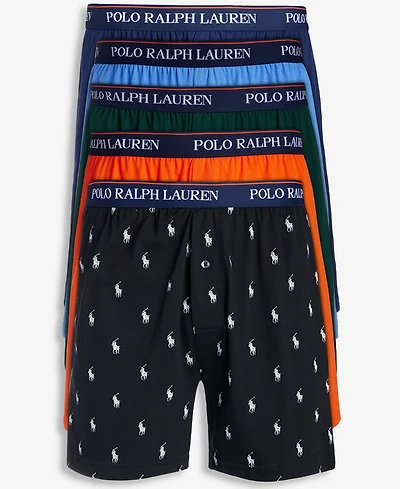 Polo Ralph Lauren Men's 5-Pk. Classic Cotton Knit Boxers