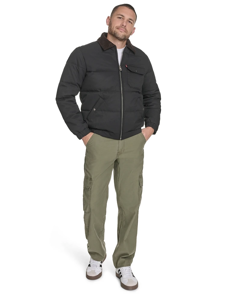 Levi's Men's Quilted Corduroy Collar Depot Jacket