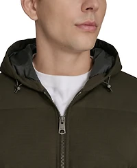 Levi's Men's Quilted Bomber with Hood Jacket