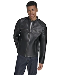 Levi's Men's Leather Racer Jacket