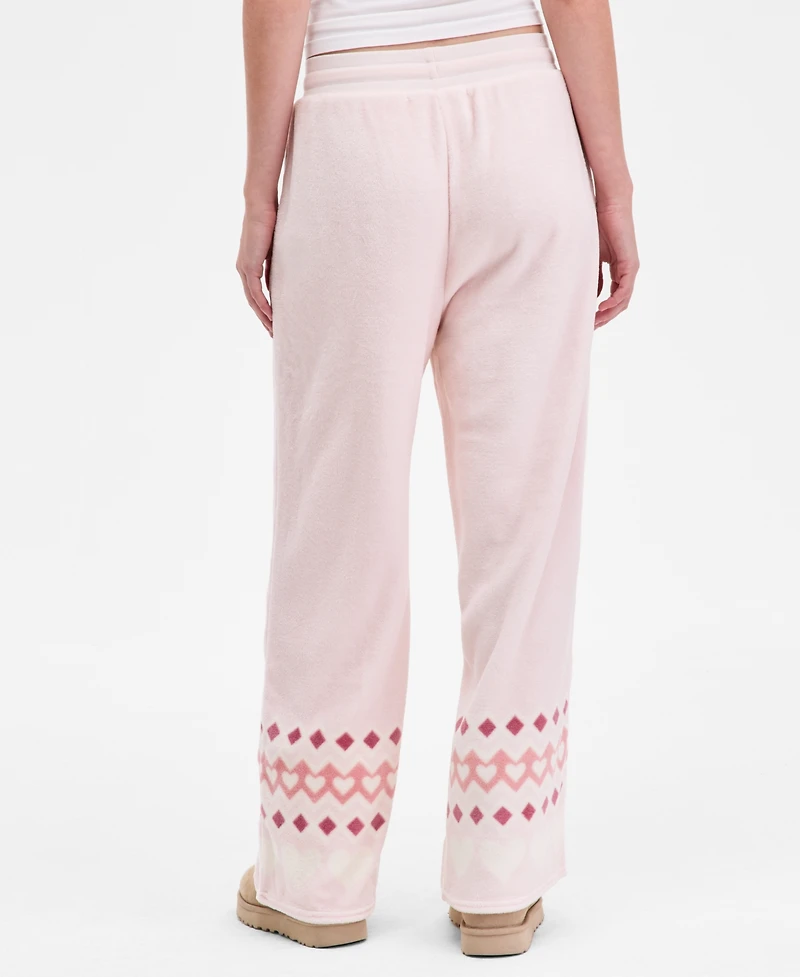 Sincerely Jules Juniors' Mink Pull-On Wide-Leg Pants