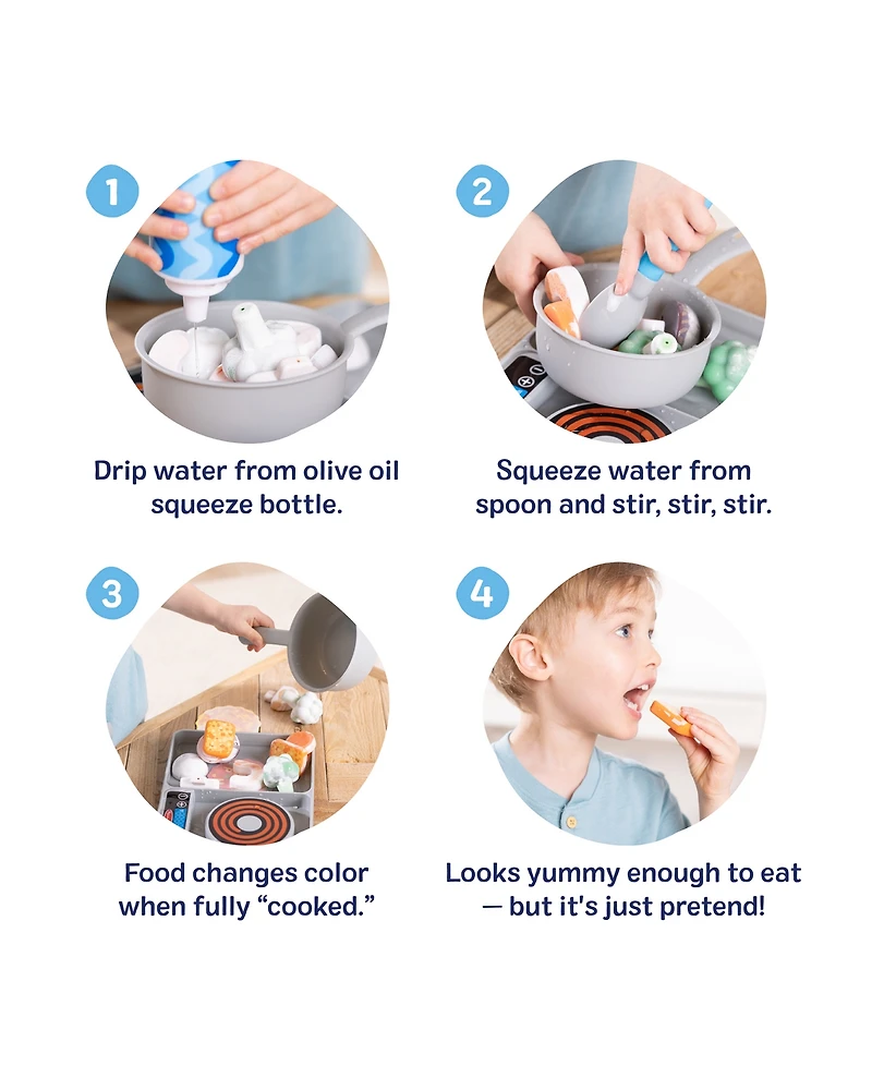 Melissa & Doug Water Wow Simmer & Serve Play Set