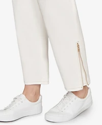 Ruby Rd. Plus Zipper Hem Pull On Pants