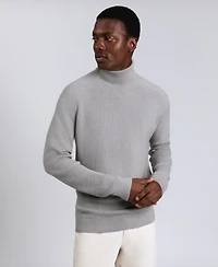 Kenneth Cole Men's Fold Over Turtleneck Sweater