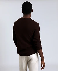 Kenneth Cole Men's Popcorn Crewneck Sweater
