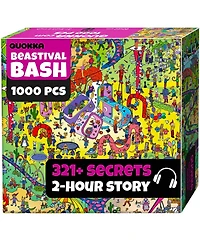 Quokka 1000 Piece Puzzle for Adults with Hidden Secrets & Audio Story