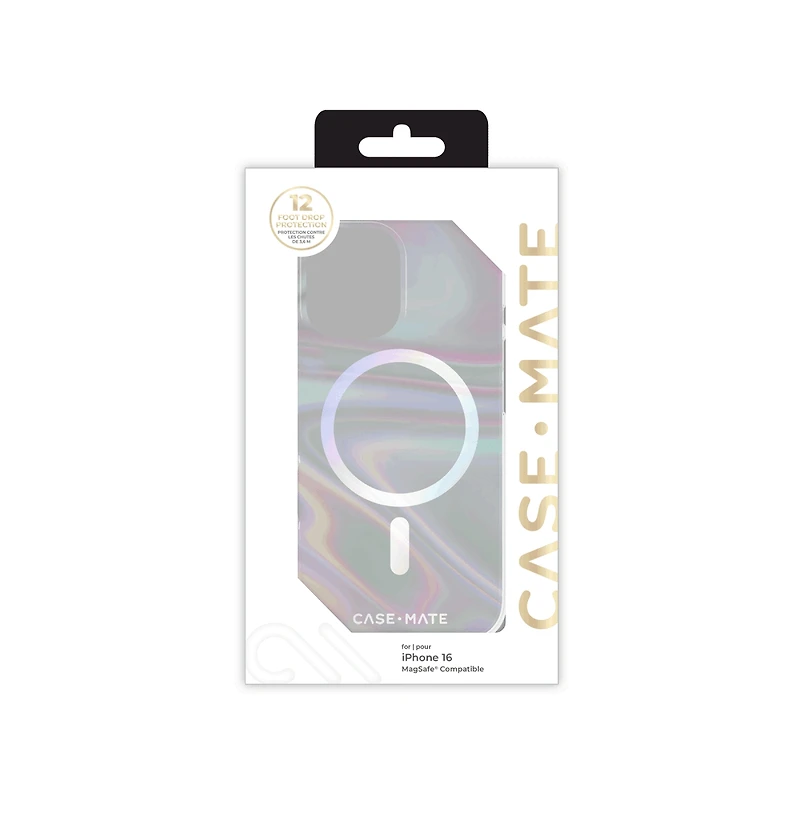 Case-Mate Soap Bubble MagSafe Case for Apple iPhone 16
