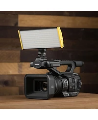 Ikan Onyx Half x 1 Bi-Color 3-Point Led Light Kit with 3x 8' V2 Heavy Duty Light Stand, Graphite