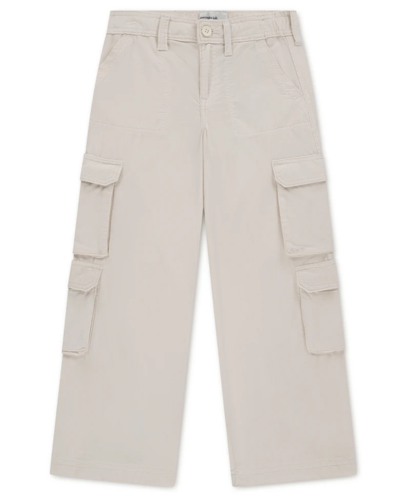 abercrombie Kids Big Girls Corduroy Wide Leg Cargo Pants