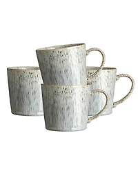 Denby Halo Speckle Mugs, Set of 4