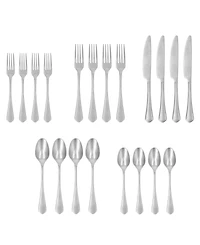 Fortessa Ellsie Antiqued 20-Piece Flatware Set, Service for 4