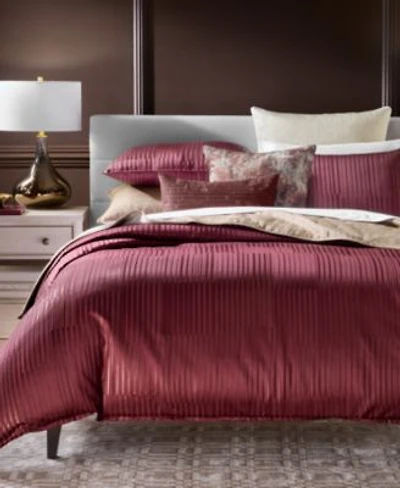 Hotel Collection Metallic Strie Comforter Set