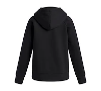 Under Armour Big Girls Rival Fleece Logo Print Fill Hoodie