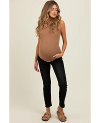 Pinkblush Maternity Black Ankle Slim Straight Leg Jeans