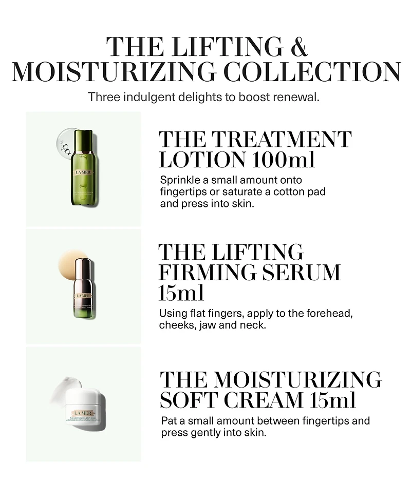 La Mer 3-Pc. The Lifting and Moisturizing Collection Skin Care Set