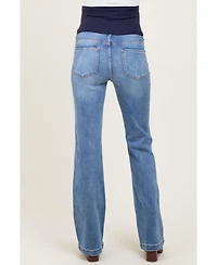Pinkblush Maternity Blue Vintage Wash Bootcut Jeans
