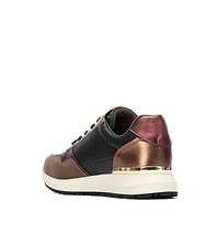 Xti Women's Side Zipper Casual Sneakers By