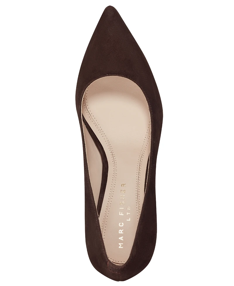 Marc Fisher Ltd Women's Zala Pointy Toe Block Heel Pumps