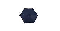 Flynama 9FT Navy Blue Patio Umbrella with Tilt and Crank