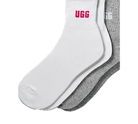 Ugg Women's 2-Pack Quinlin Logo Quarter Socks
