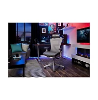Respawn Office Gaming Chair - High Back, Cooling Gel Seat - Ghost White