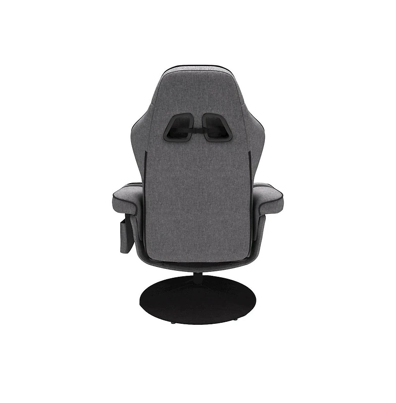 Respawn Reclining Gaming Chair with Footrest - Gray Fabric