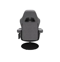 Respawn Reclining Gaming Chair with Footrest - Gray Fabric