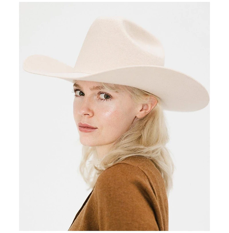 Teddy Cattleman Hat - Classic Cowgirl Style for Any Occasion