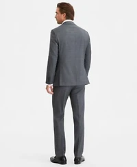 Calvin Klein Mens Slim Fit Wool Blend Stretch Suit Separates