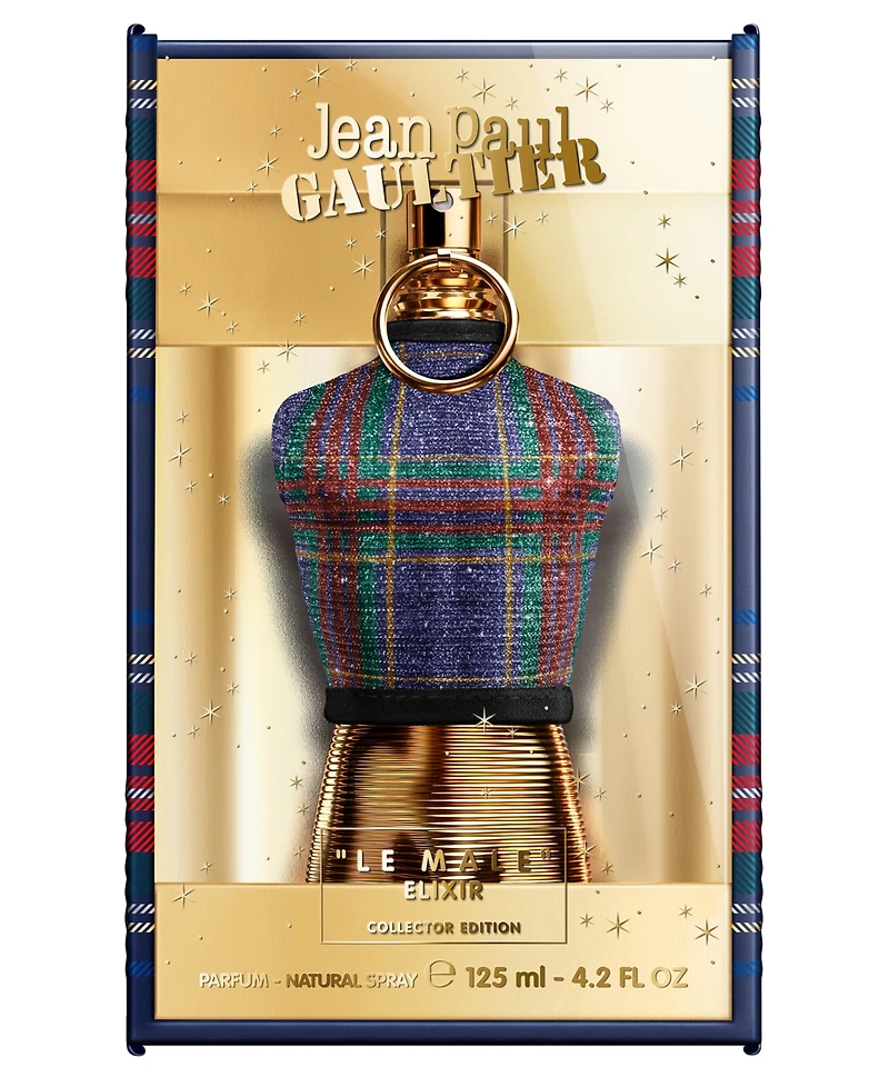 Jean Paul Gaultier Men's Le Male Elixir Collector's Edition Fragrance, 4.2 oz.