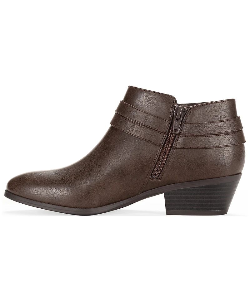 Style & Co Women's Willaa Belted Block Heel Booties, Macy's Exclusive