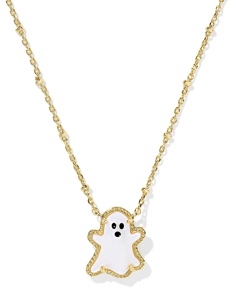 Kendra Scott 14K Gold Over Brass Ghost Short Pendant Necklace