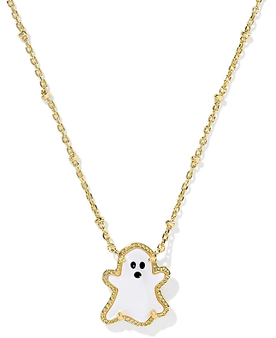 Kendra Scott 14K Gold Over Brass Ghost Short Pendant Necklace