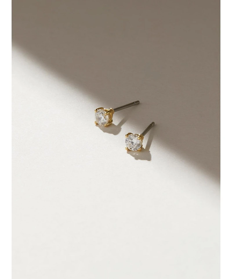 Ana Luisa Circle Stud Earrings