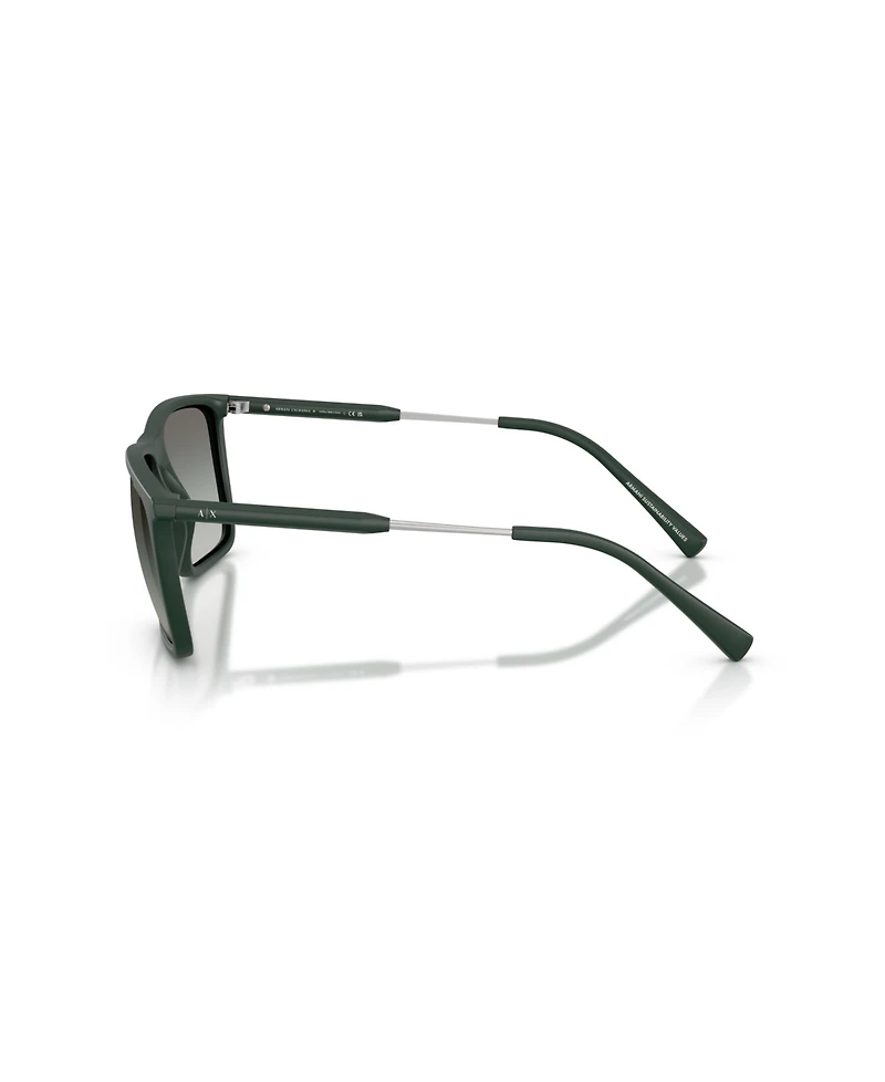 A|X Armani Exchange Men's Square Sunglasses, AX4160S