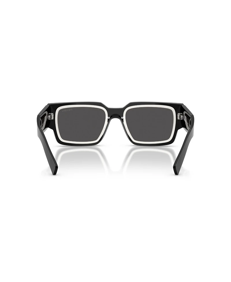 Prada Men's Rectangle Sunglasses