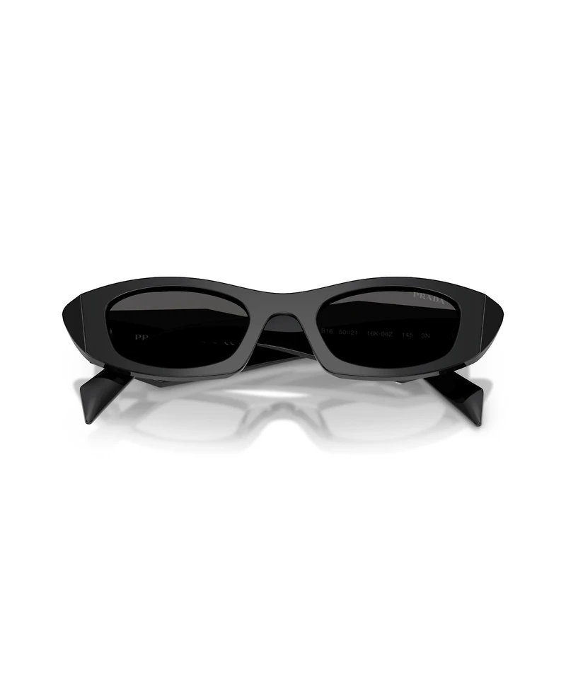 Prada Women's Oval Sunglasses, Pr B16S