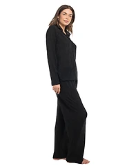 Midnight Bakery Women's 2-Piece Long Sleeves Top and Pants Pajama Set