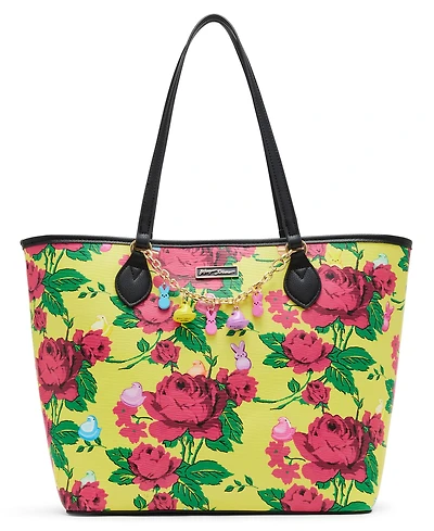 Betsey Johnson x Peeps Charm Bracelet Medium Tote Bag