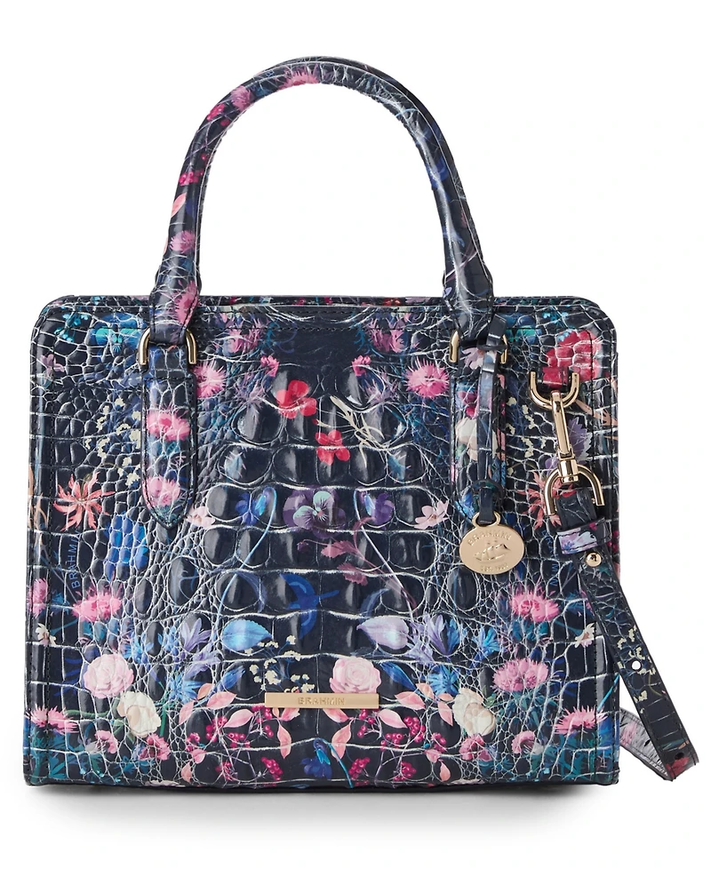 Brahmin Cami Small Leather Satchel Bag