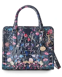 Brahmin Cami Small Leather Satchel Bag