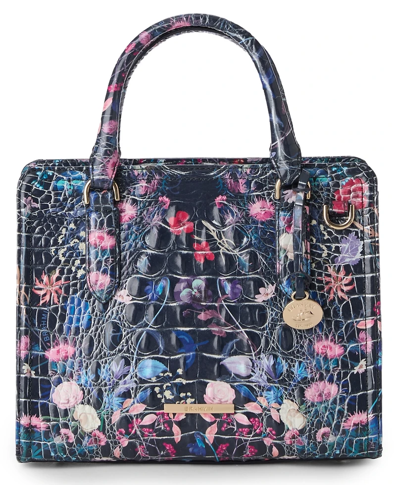 Brahmin Cami Small Leather Satchel Bag
