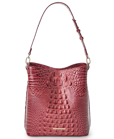 Brahmin Celina Leather Bucket Bag