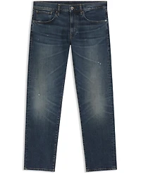Boss by Hugo Men's Beckham x Blue Stretch Slim-Fit Denim Jeans