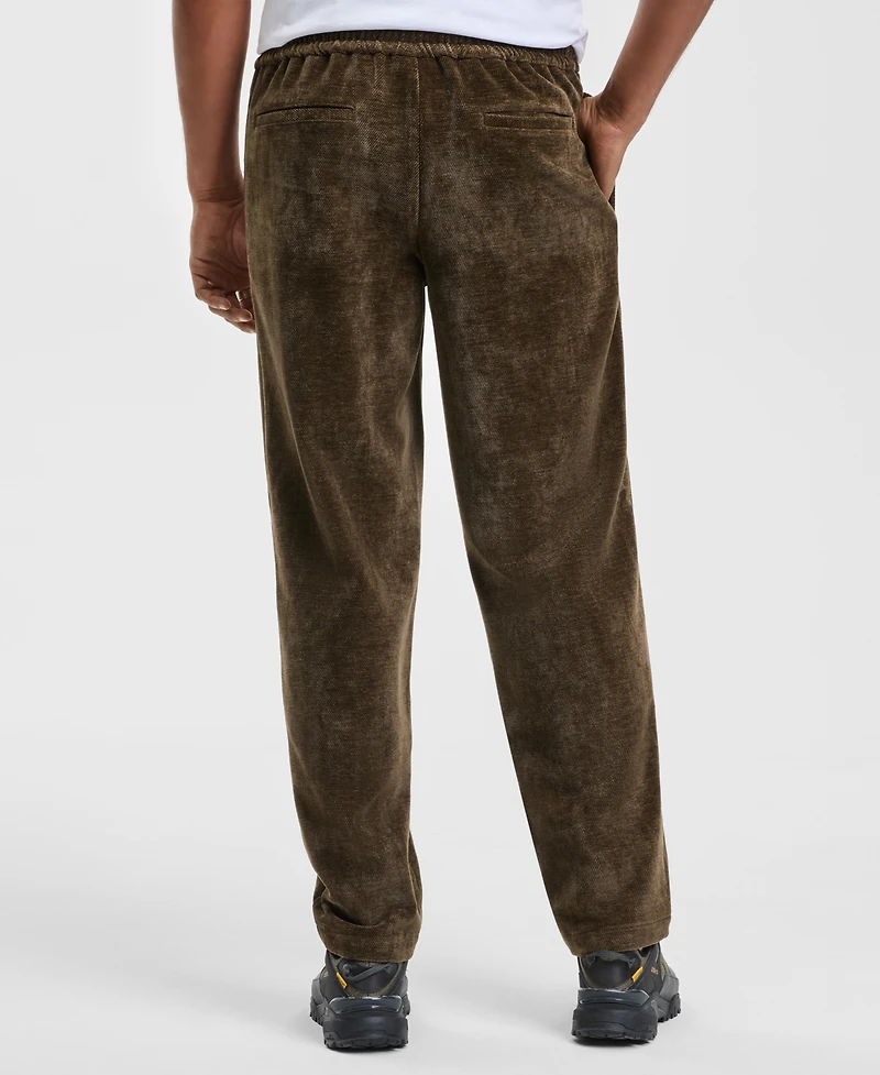 Mode of One Men's Relaxed Soft Twill Tapered Drawstring Pants, Macy's Exclusive