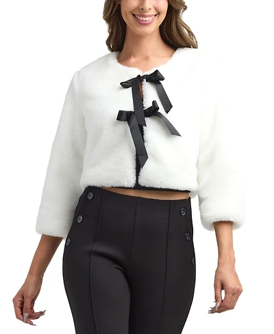 Bcx Women's 3/4-Sleeve Shrug Sweater