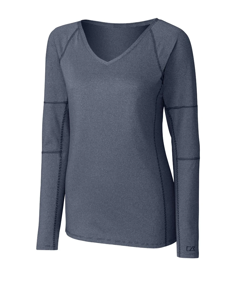 Cutter & Buck Women's L/S Victory V Neck