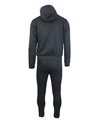 Galaxy By Harvic Men's 2-Piece Full-Zip Hoodie and Jogger Sweatpants Set