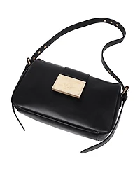 True Religion East West Shoulder Bag with Belt Buckle Tab