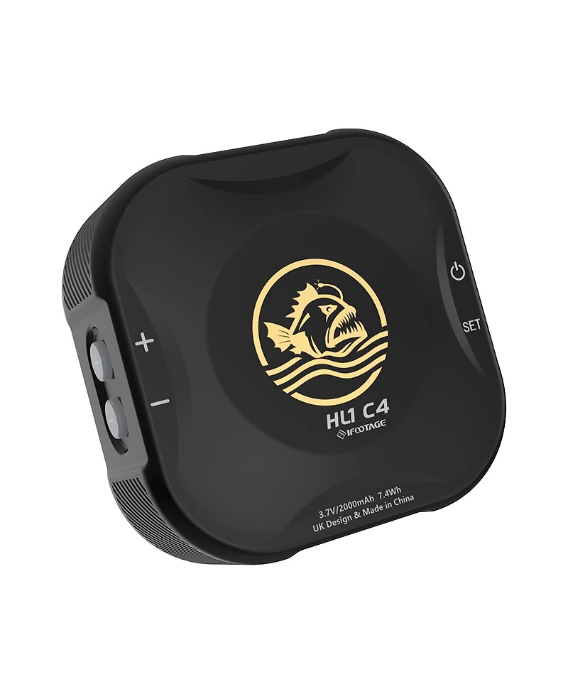 iFootage Ifootage Anglerfish Rgbw Handy Light-Obsidian Black